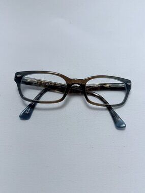 Ray-Ban Brown Blue Ombre eyeglasses - Frames Only and they are youth glasses